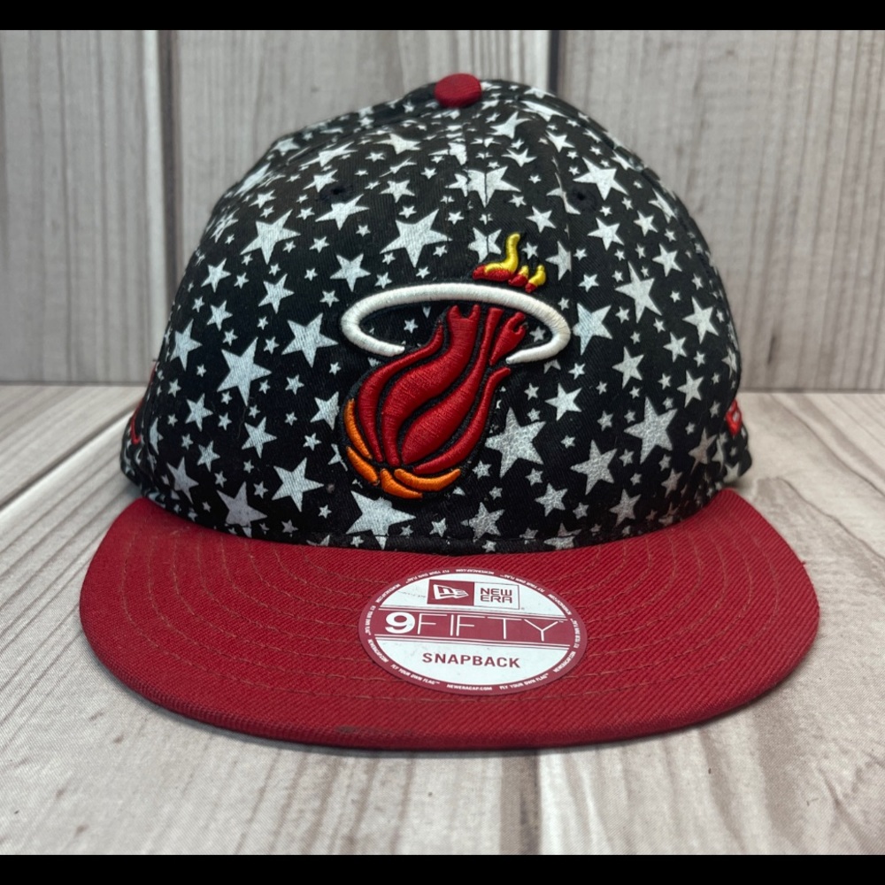 New Era Miami Heat Hat NBA Snapback Hardwood Classic Stars Hat Cap